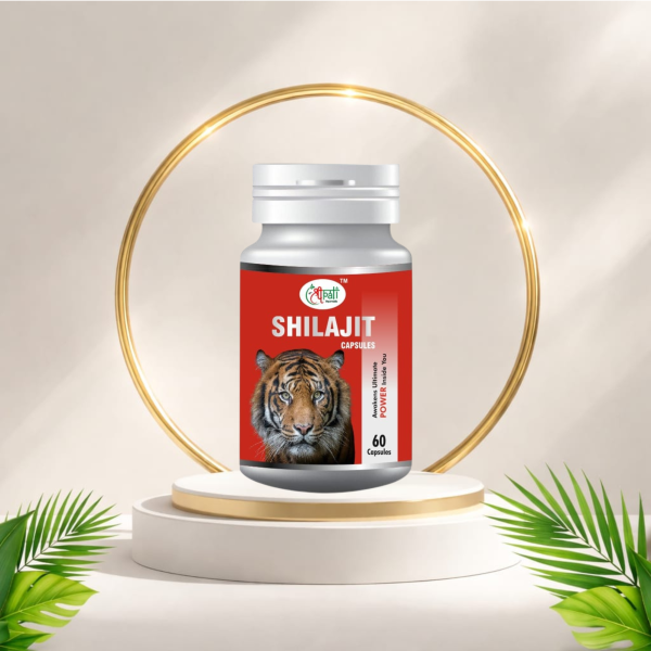 Shilajit Capsules – Natural Energy & Vitality Support (60 Capsules)