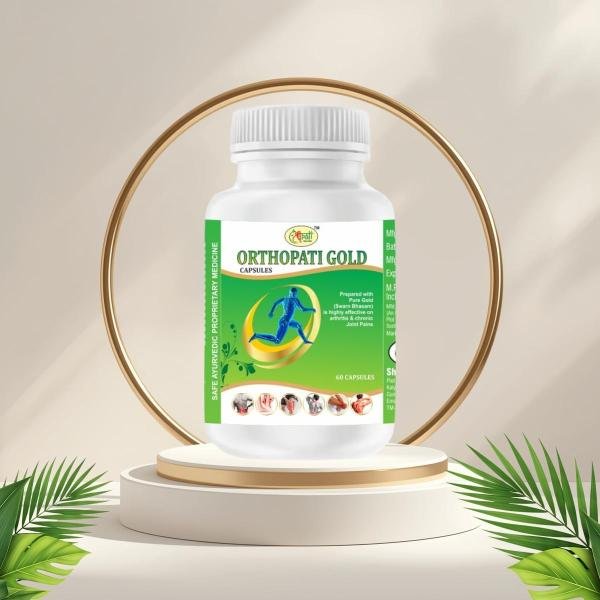 Orthopati Gold Capsules – Ayurvedic Joint Pain Relief Formula